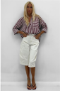 bermuda lungo wide-leg
